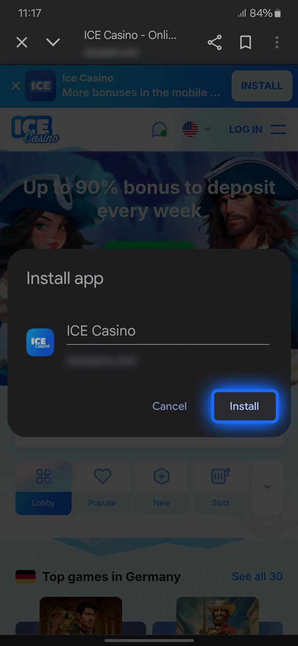 Learn how to install Ice Casino APK easily.