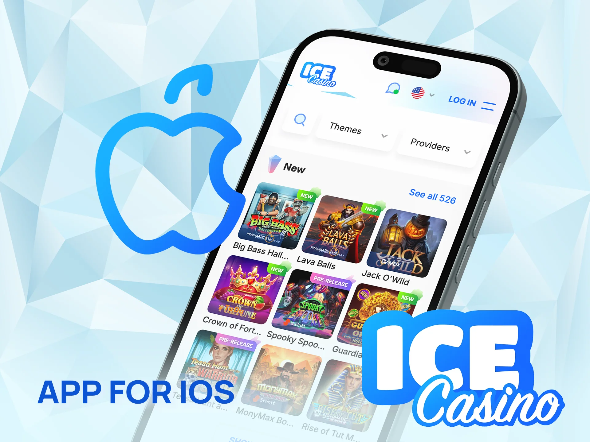 Enjoy your favorite Ice Casino games on iPhone, join now.