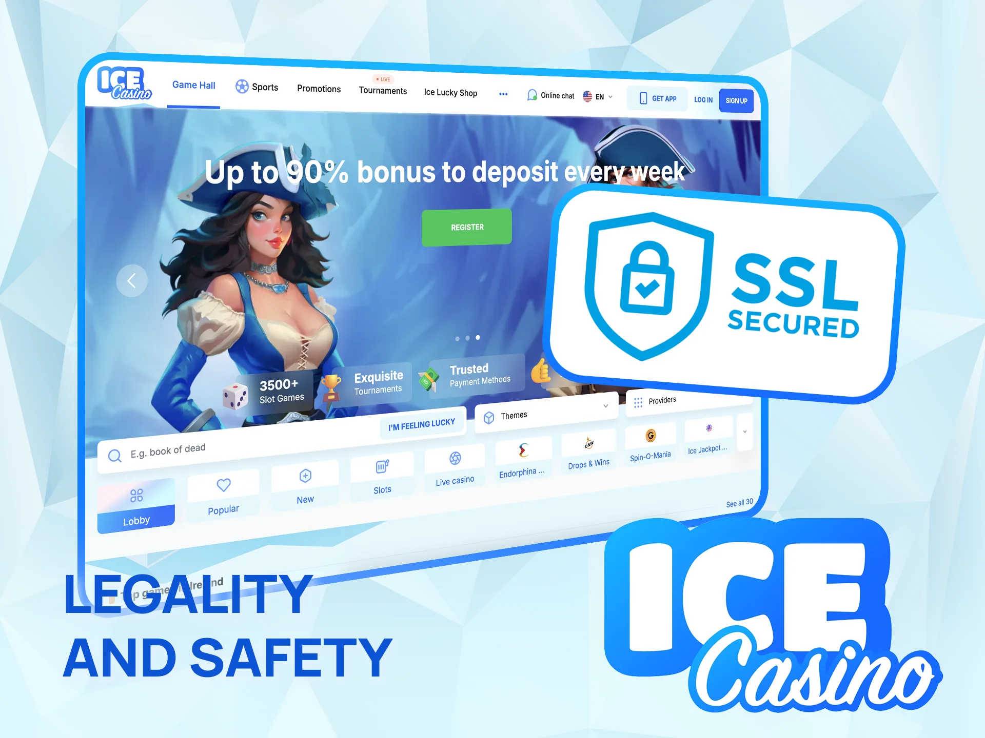 Trust Ice Casino for legal and responsible gaming in Ireland.