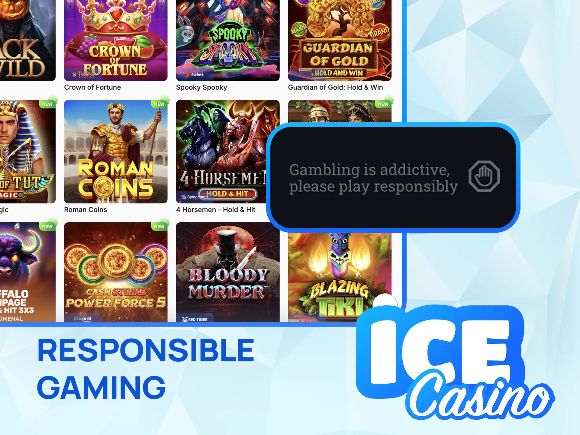 Play responsibly with Ice Casino’s support tools.